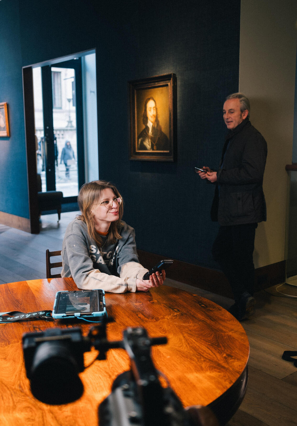 On set: Fake or Fortune