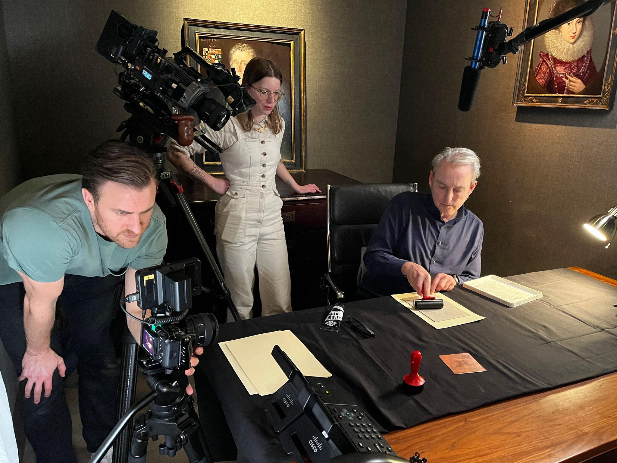 Printmaking with Philip Mould